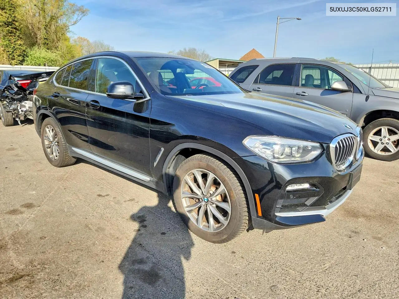 2019 BMW X4 xDrive30I VIN: 5UXUJ3C50KLG52711 Lot: 49626436