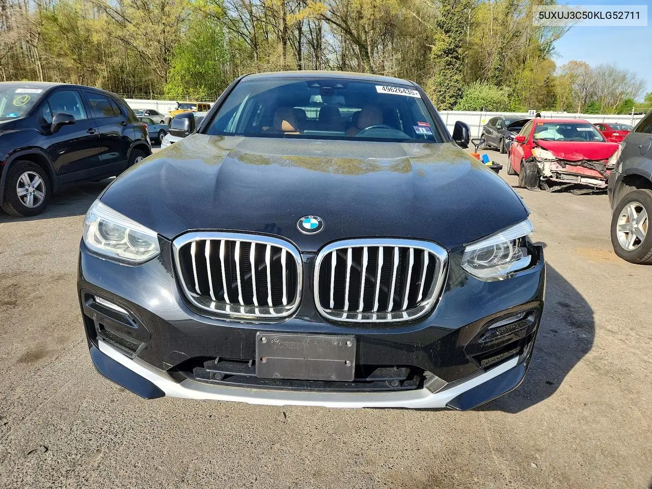2019 BMW X4 xDrive30I VIN: 5UXUJ3C50KLG52711 Lot: 49626436