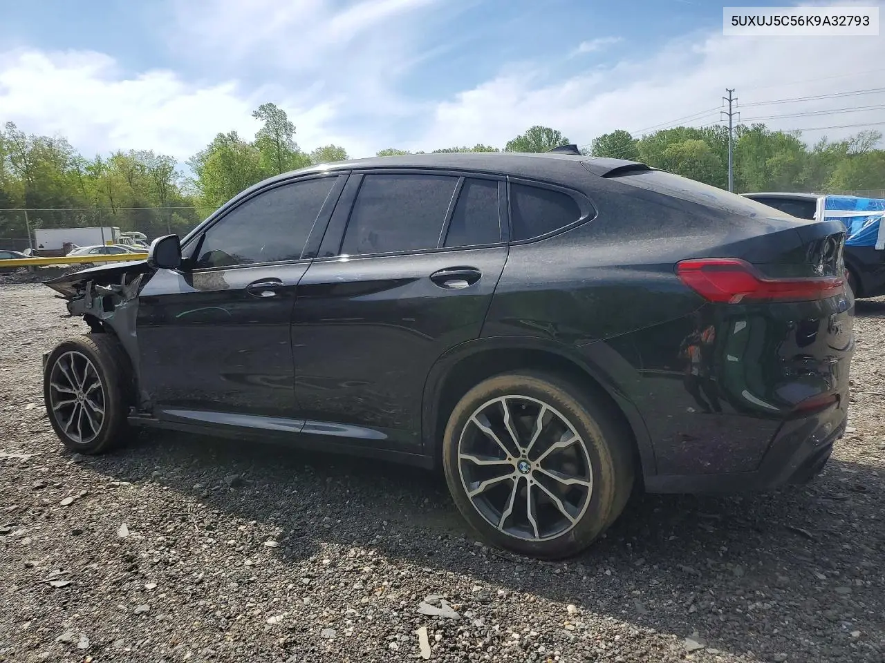 2019 BMW X4 M40I VIN: 5UXUJ5C56K9A32793 Lot: 50125346