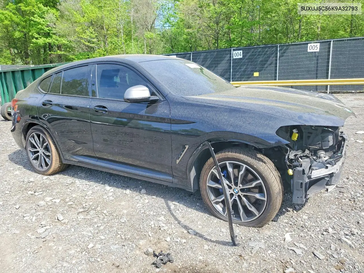 2019 BMW X4 M40I VIN: 5UXUJ5C56K9A32793 Lot: 50125346