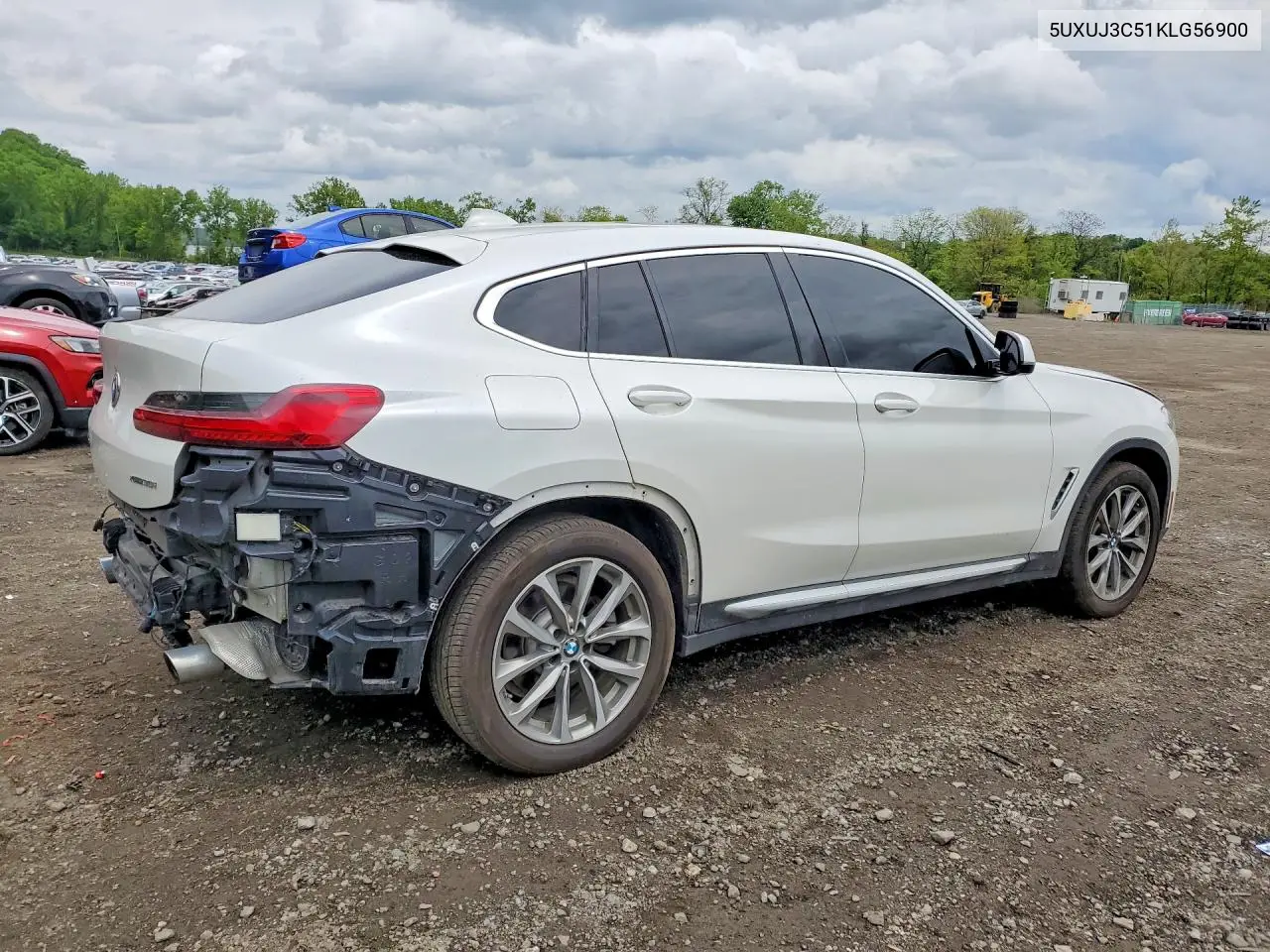 2019 BMW X4 xDrive30I VIN: 5UXUJ3C51KLG56900 Lot: 51311506