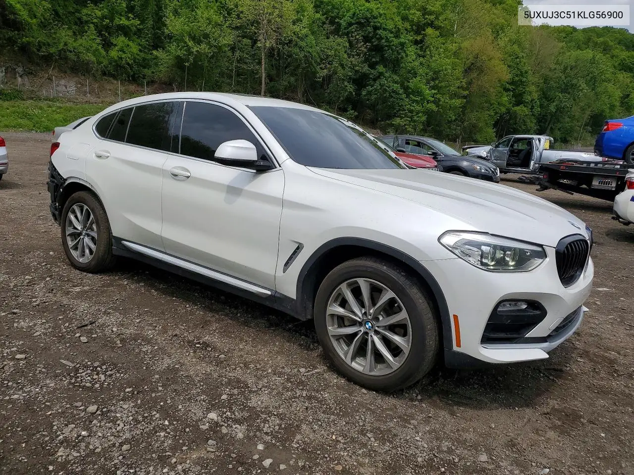 2019 BMW X4 xDrive30I VIN: 5UXUJ3C51KLG56900 Lot: 51311506