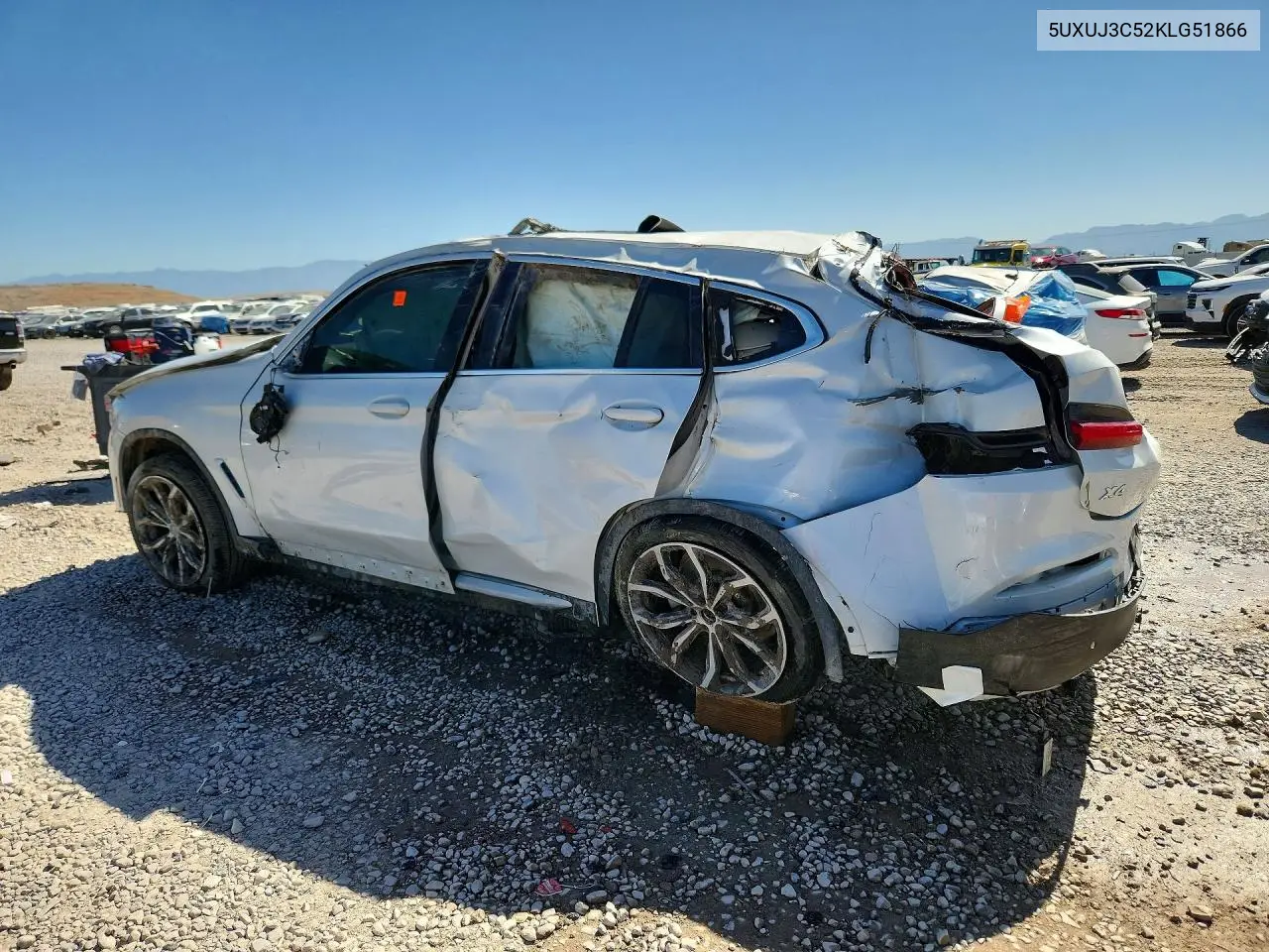 2019 BMW X4 xDrive30I VIN: 5UXUJ3C52KLG51866 Lot: 51922056