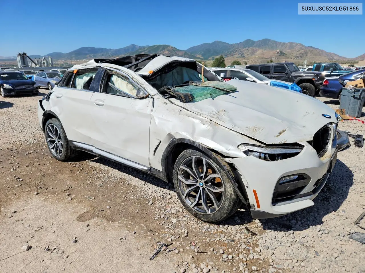 2019 BMW X4 xDrive30I VIN: 5UXUJ3C52KLG51866 Lot: 51922056