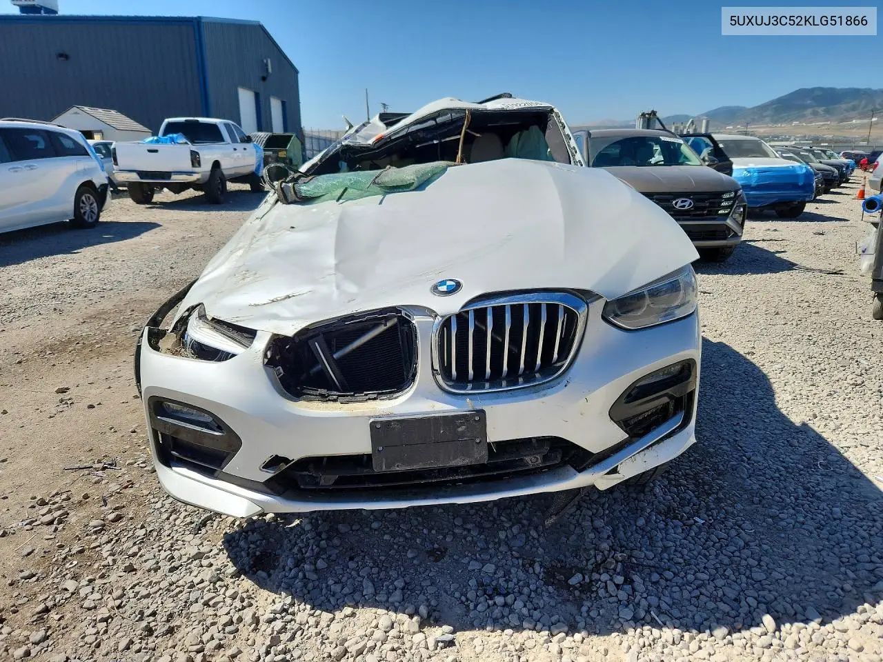 2019 BMW X4 xDrive30I VIN: 5UXUJ3C52KLG51866 Lot: 51922056