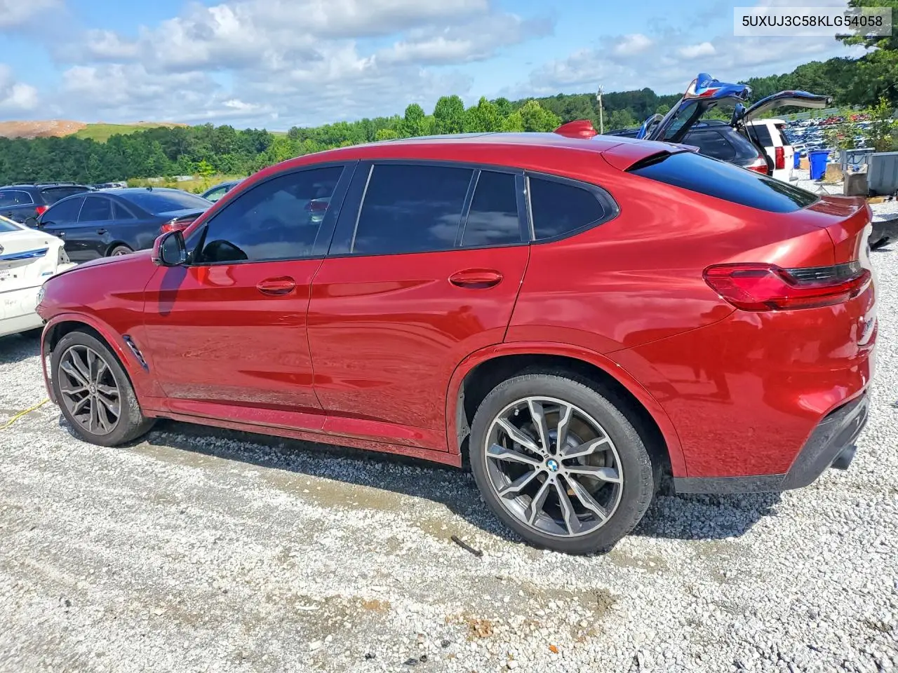 2019 BMW X4 xDrive30I VIN: 5UXUJ3C58KLG54058 Lot: 53787246