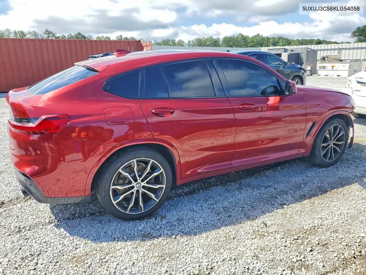 2019 BMW X4 xDrive30I VIN: 5UXUJ3C58KLG54058 Lot: 53787246