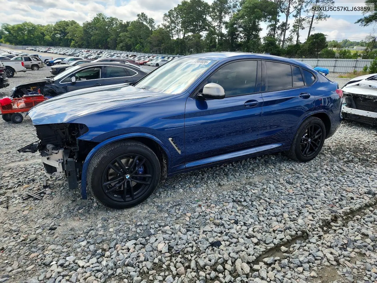 2019 BMW X4 M40I VIN: 5UXUJ5C57KLJ63859 Lot: 54969026