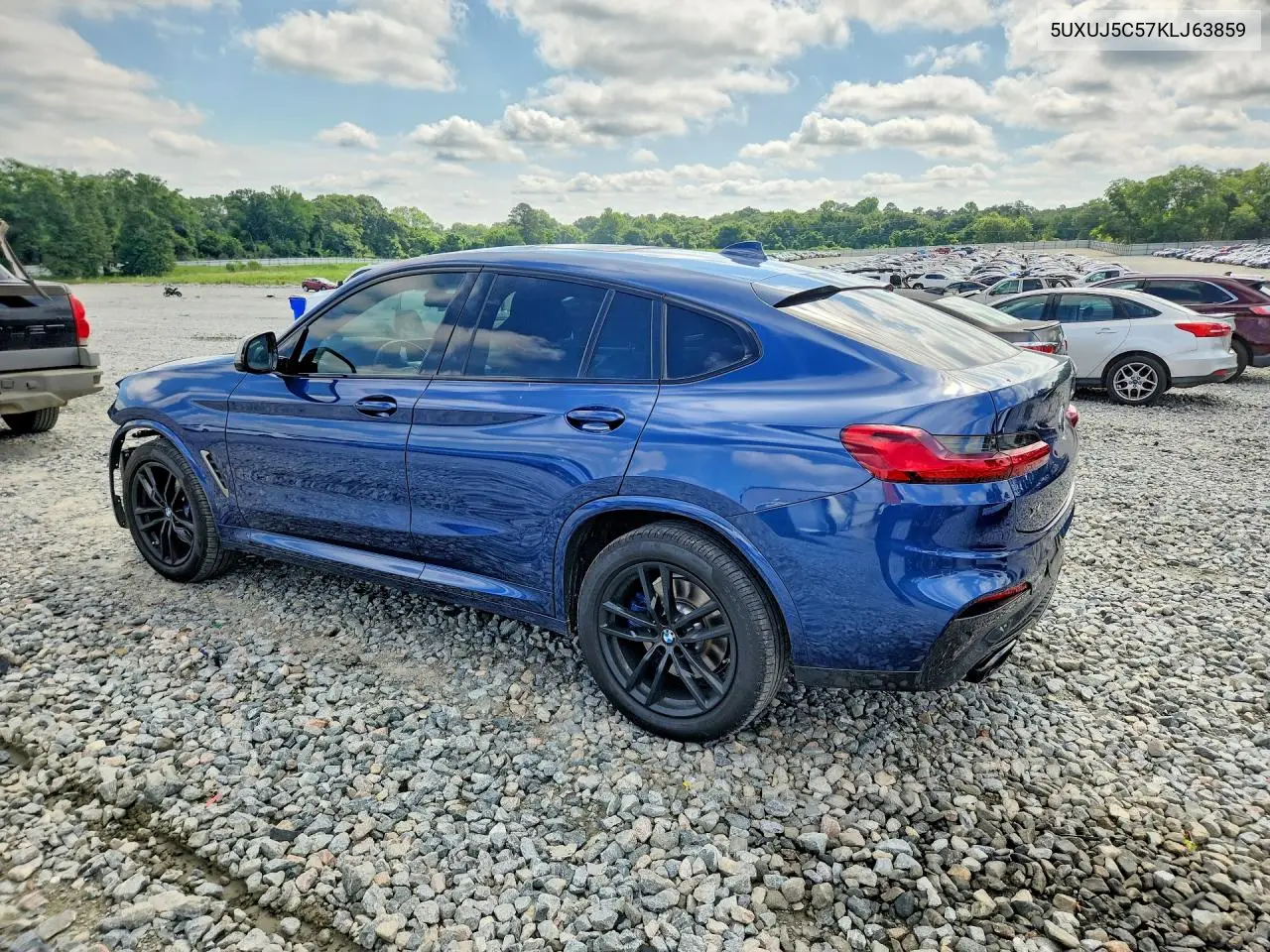 2019 BMW X4 M40I VIN: 5UXUJ5C57KLJ63859 Lot: 54969026
