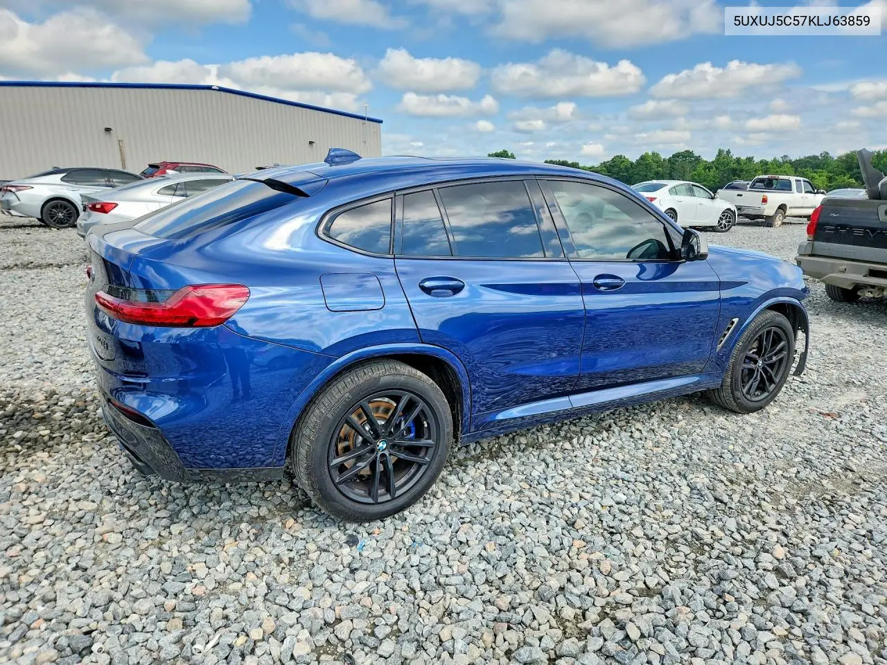 2019 BMW X4 M40I VIN: 5UXUJ5C57KLJ63859 Lot: 54969026