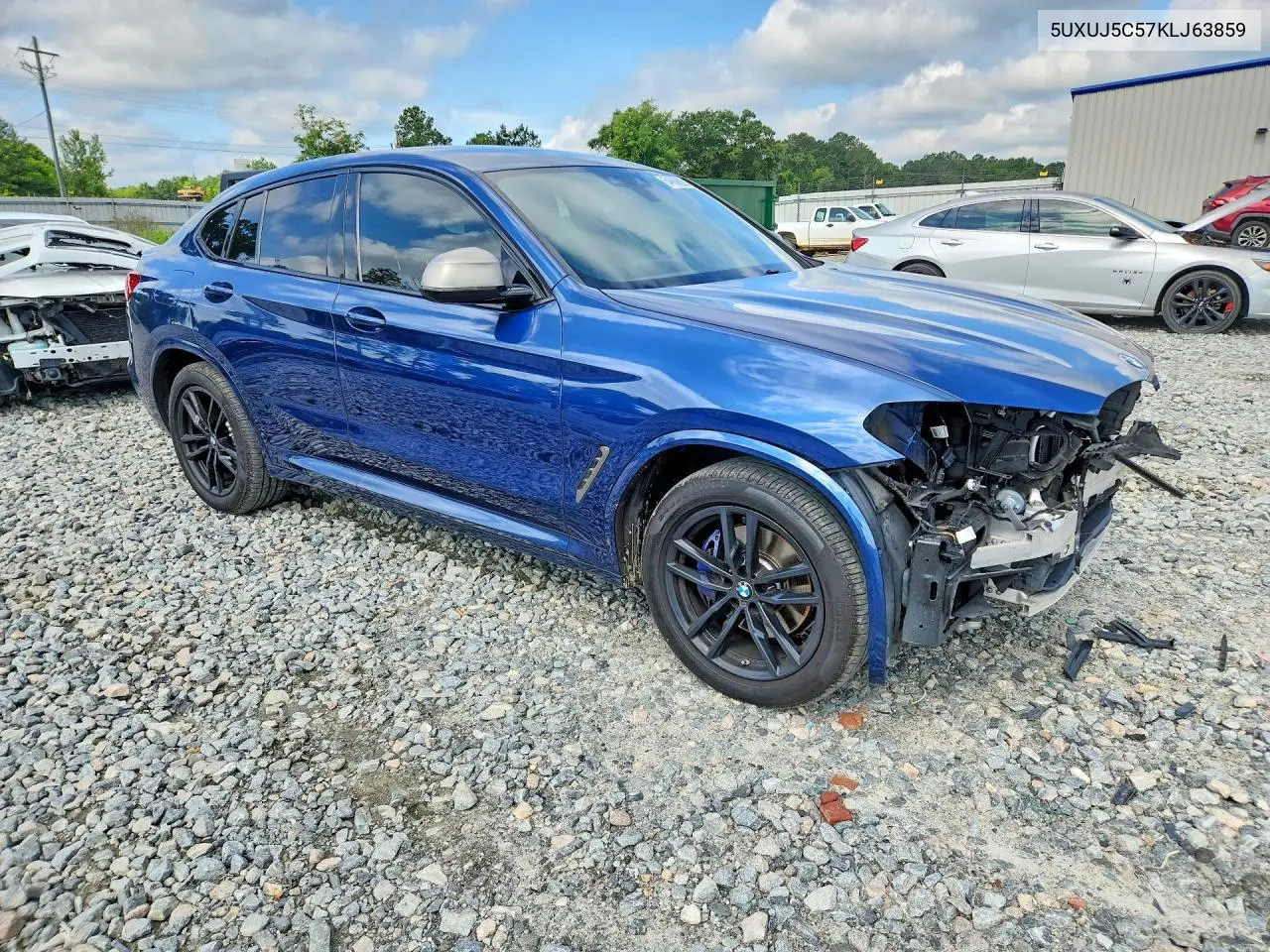 2019 BMW X4 M40I VIN: 5UXUJ5C57KLJ63859 Lot: 54969026