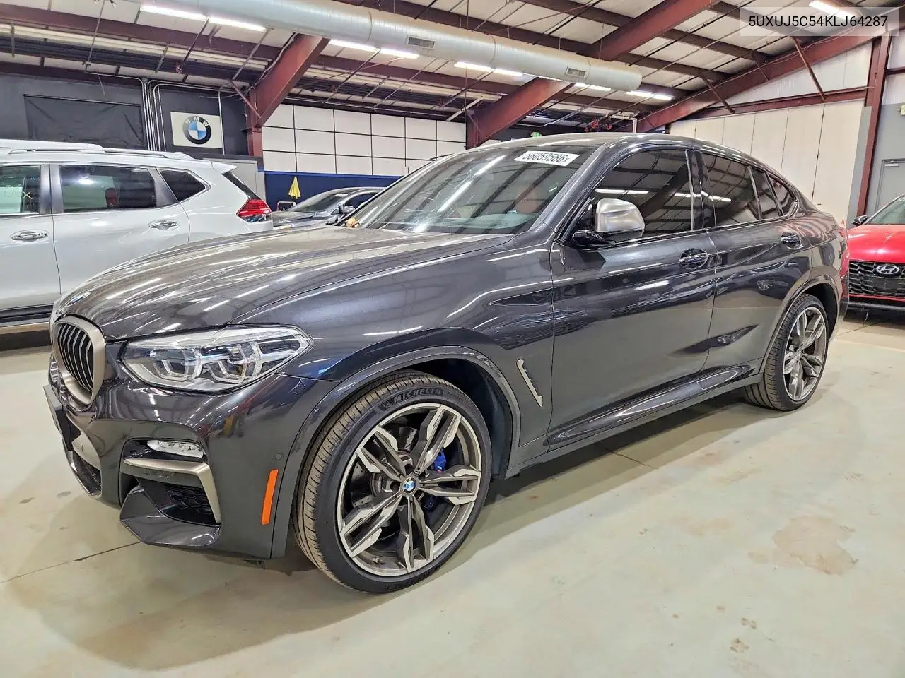 2019 BMW X4 M40I VIN: 5UXUJ5C54KLJ64287 Lot: 56059586