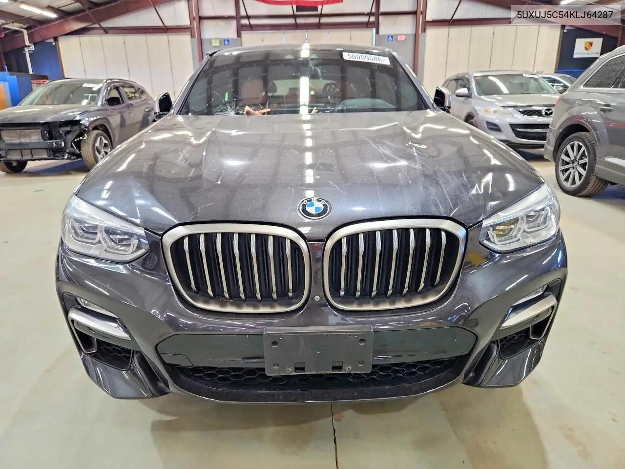 2019 BMW X4 M40I VIN: 5UXUJ5C54KLJ64287 Lot: 56059586