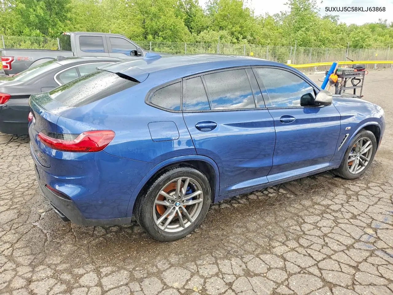 2019 BMW X4 M40I VIN: 5UXUJ5C58KLJ63868 Lot: 57157926