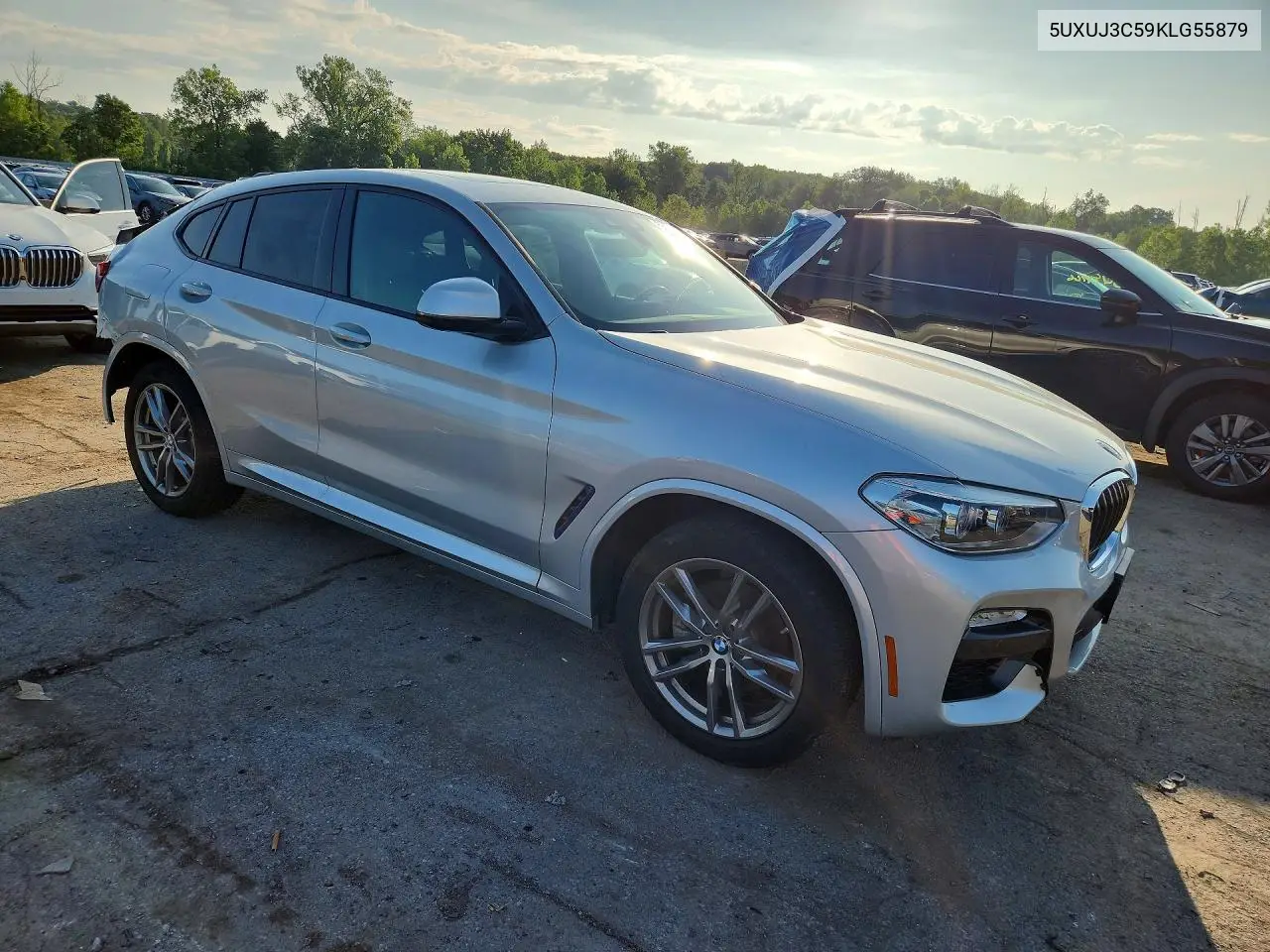 2019 BMW X4 xDrive30I VIN: 5UXUJ3C59KLG55879 Lot: 58271616