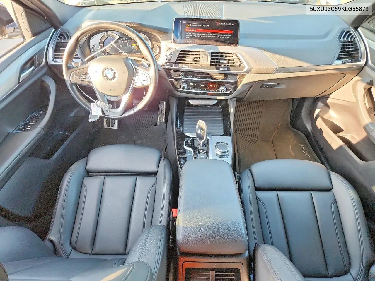 2019 BMW X4 xDrive30I VIN: 5UXUJ3C59KLG55879 Lot: 58271616