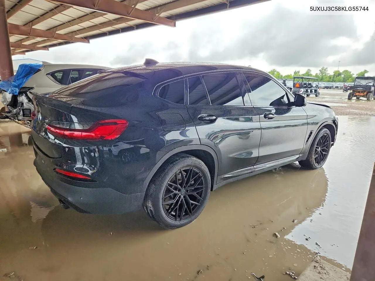 2019 BMW X4 xDrive30I VIN: 5UXUJ3C58KLG55744 Lot: 60857396