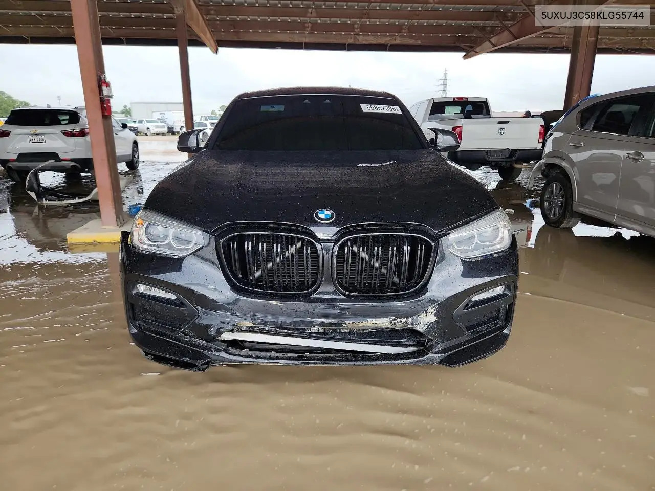 2019 BMW X4 xDrive30I VIN: 5UXUJ3C58KLG55744 Lot: 60857396