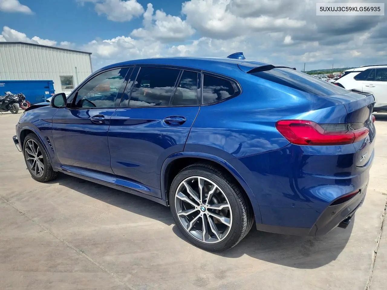 2019 BMW X4 xDrive30I VIN: 5UXUJ3C59KLG56935 Lot: 60928526