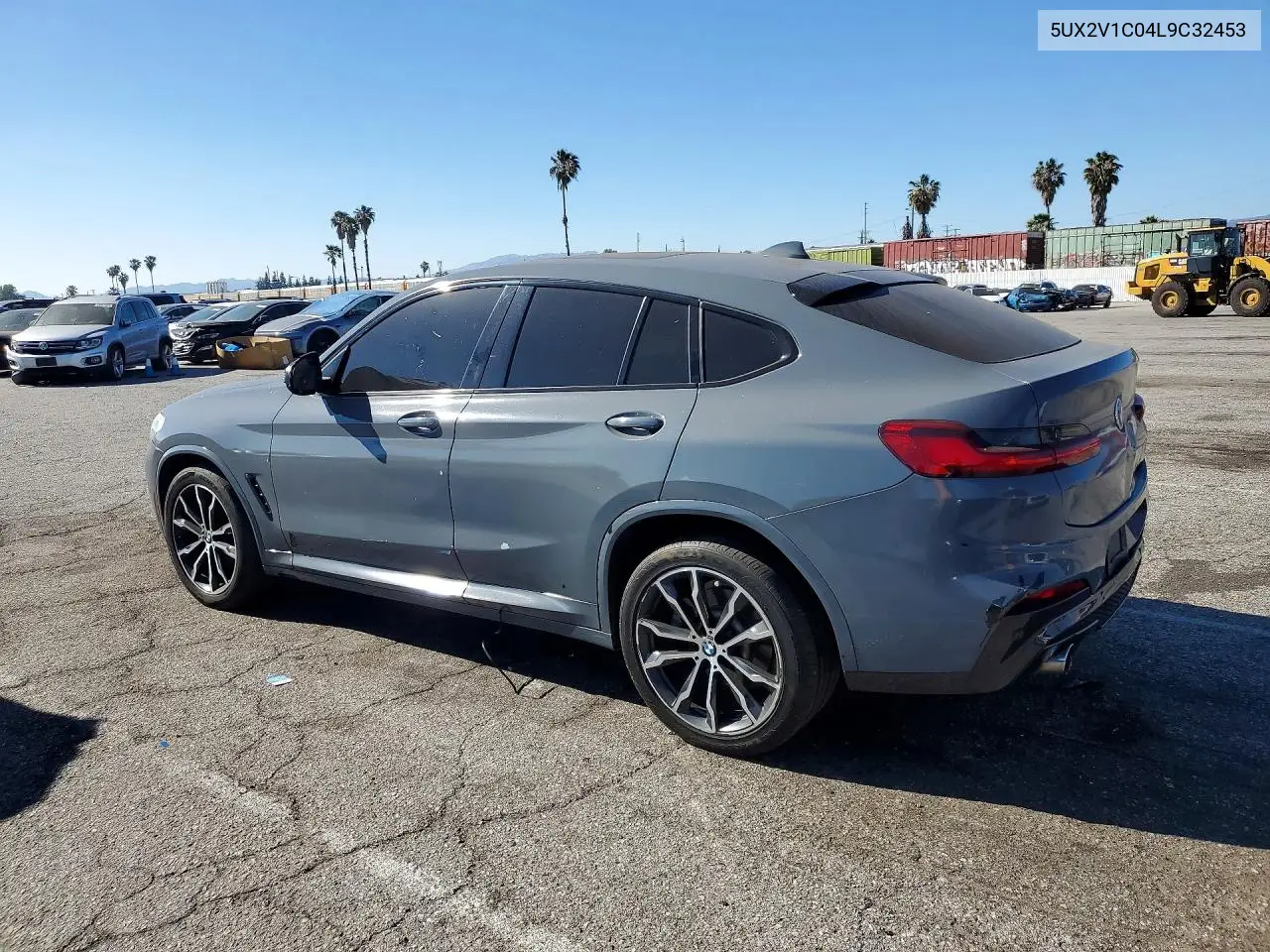 2020 BMW X4 xDrive30I VIN: 5UX2V1C04L9C32453 Lot: 47123956