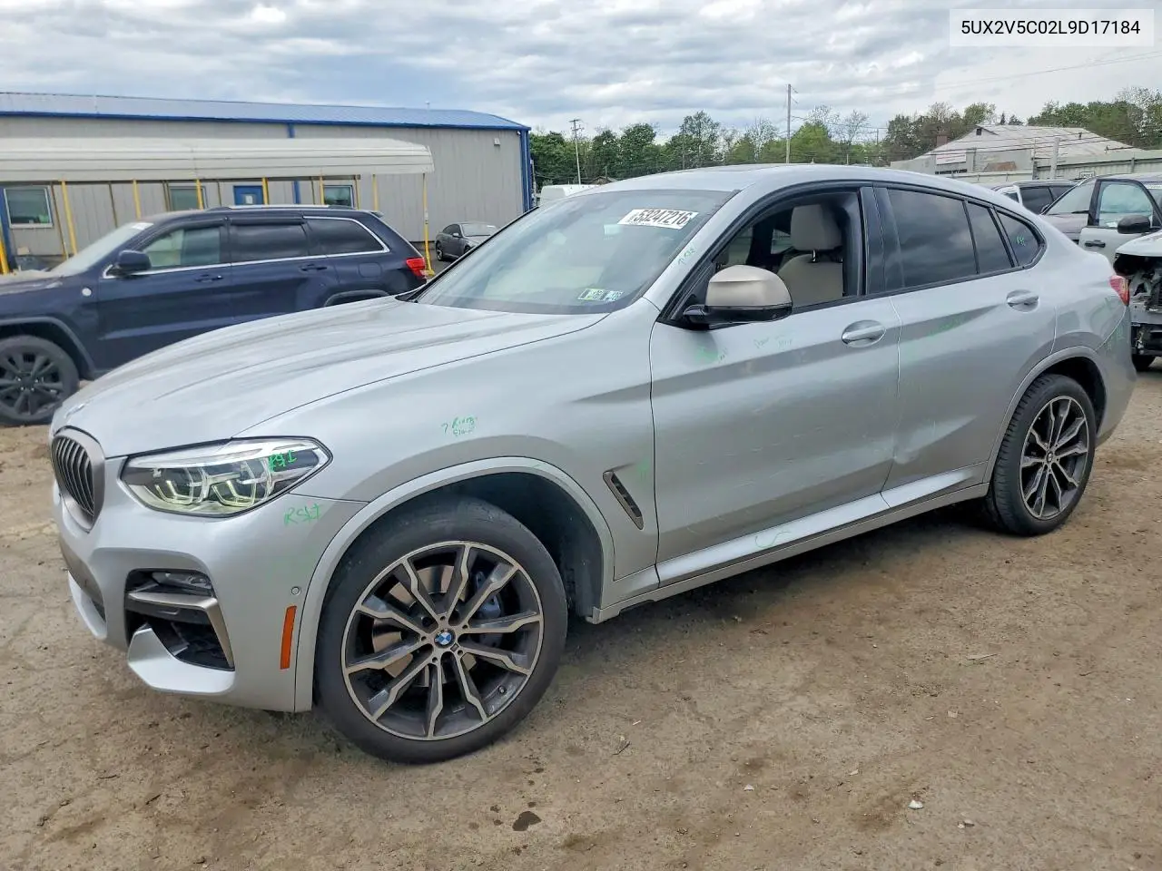 2020 BMW X4 xDrivem40I VIN: 5UX2V5C02L9D17184 Lot: 53247216