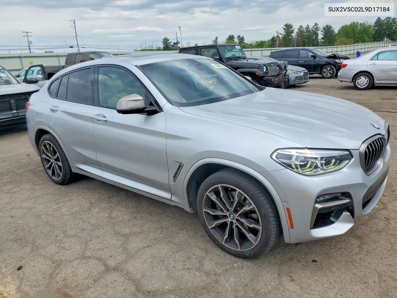 2020 BMW X4 xDrivem40I VIN: 5UX2V5C02L9D17184 Lot: 53247216