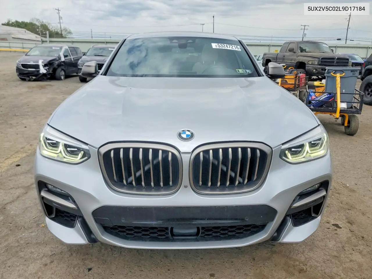 2020 BMW X4 xDrivem40I VIN: 5UX2V5C02L9D17184 Lot: 53247216