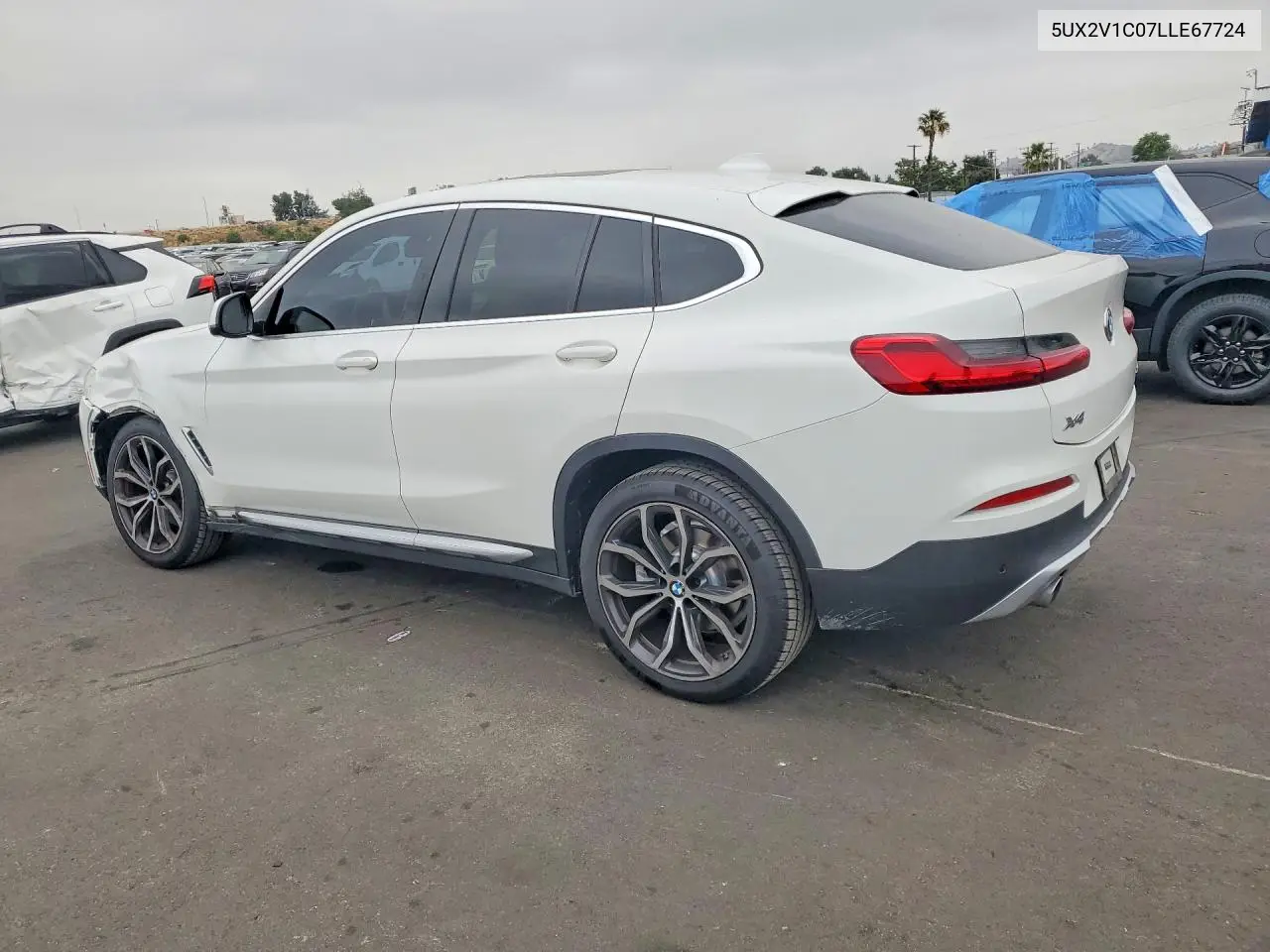 2020 BMW X4 xDrive30I VIN: 5UX2V1C07LLE67724 Lot: 53810866