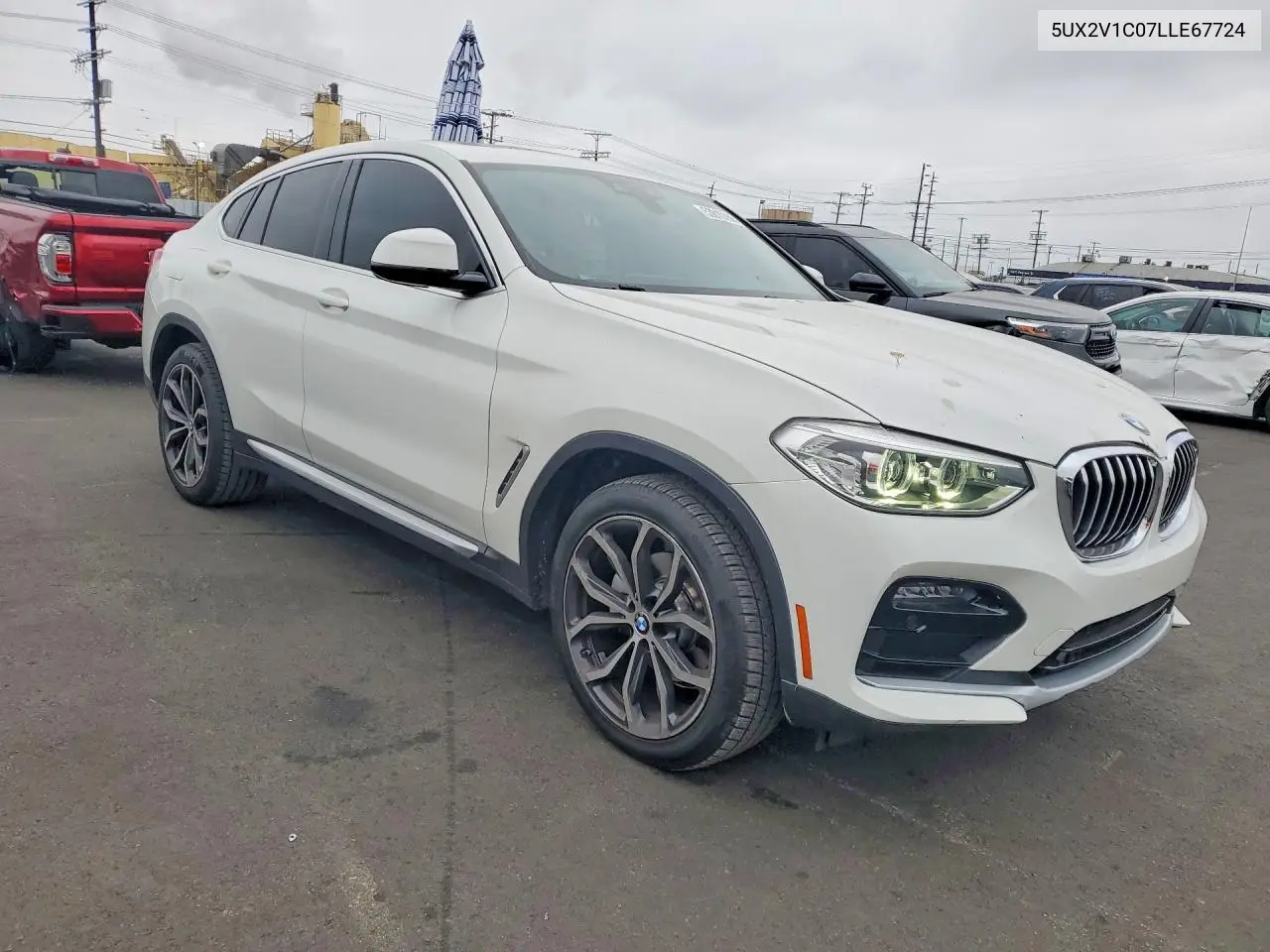 2020 BMW X4 xDrive30I VIN: 5UX2V1C07LLE67724 Lot: 53810866