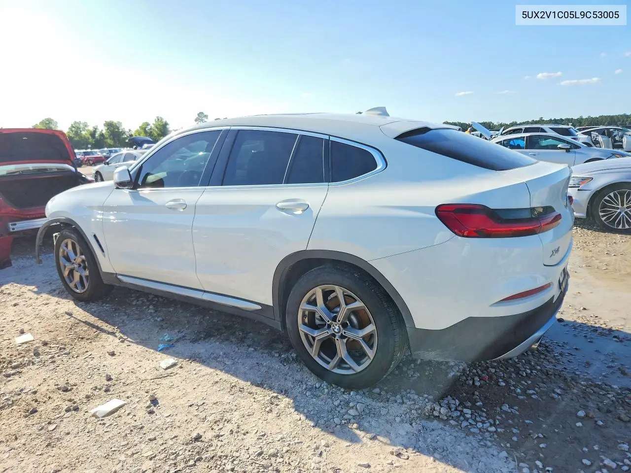 2020 BMW X4 xDrive30I VIN: 5UX2V1C05L9C53005 Lot: 54234116