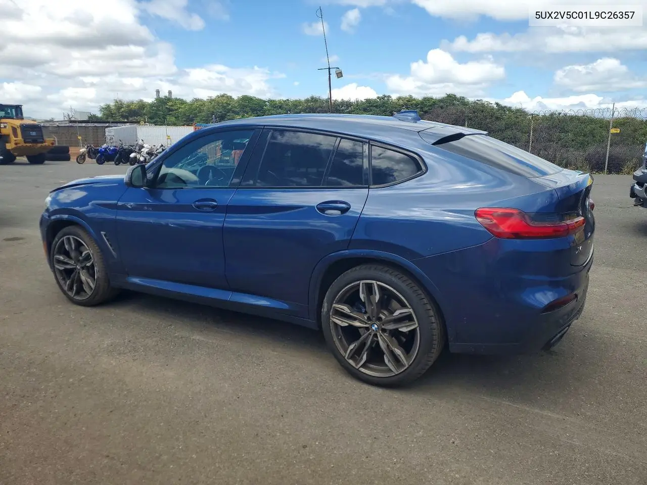 2020 BMW X4 xDrivem40I VIN: 5UX2V5C01L9C26357 Lot: 56701646