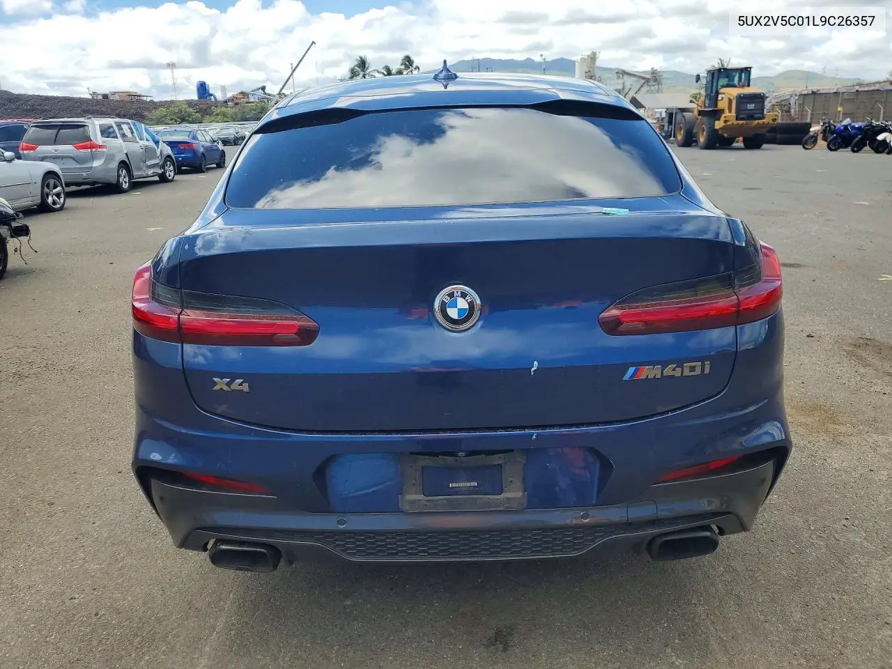 2020 BMW X4 xDrivem40I VIN: 5UX2V5C01L9C26357 Lot: 56701646