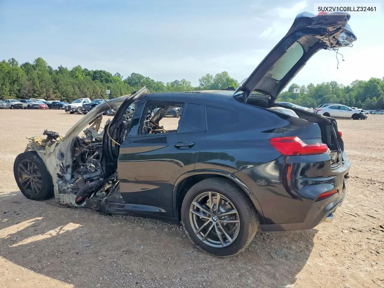2020 BMW X4 xDrive30I VIN: 5UX2V1C08LLZ32461 Lot: 56932746