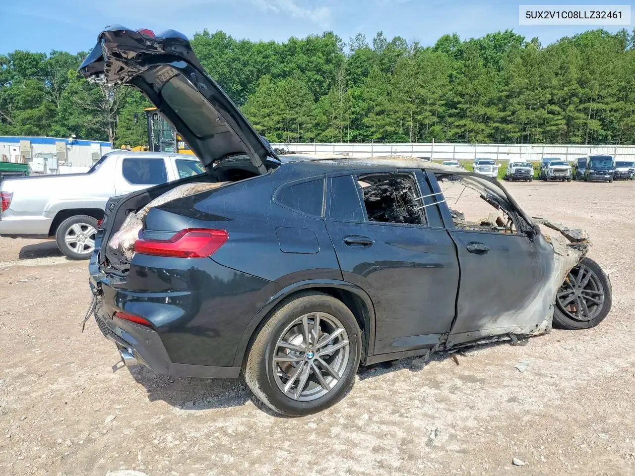 2020 BMW X4 xDrive30I VIN: 5UX2V1C08LLZ32461 Lot: 56932746