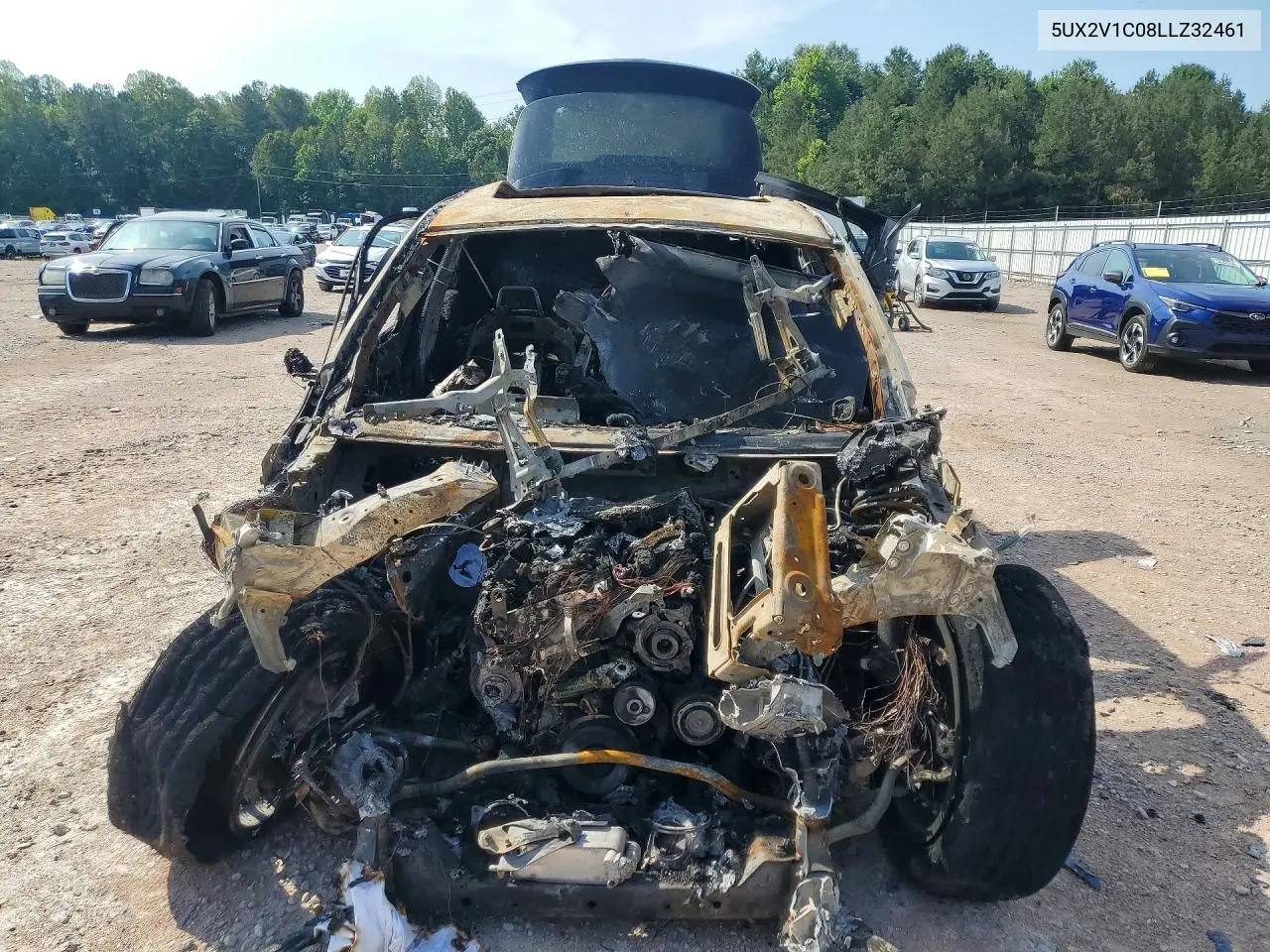 2020 BMW X4 xDrive30I VIN: 5UX2V1C08LLZ32461 Lot: 56932746