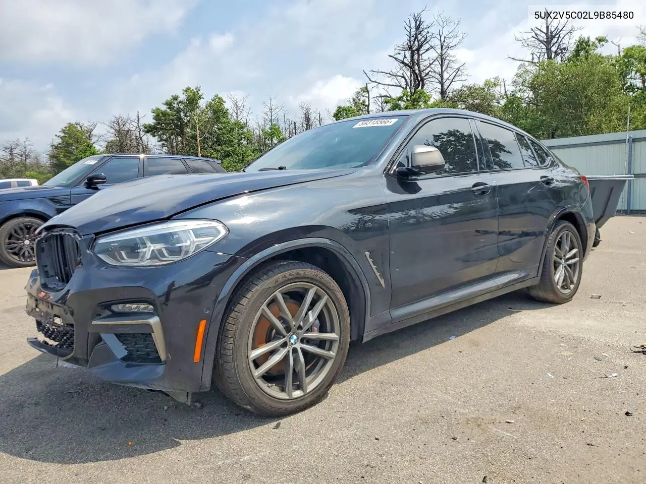 2020 BMW X4 xDrivem40I VIN: 5UX2V5C02L9B85480 Lot: 59315566
