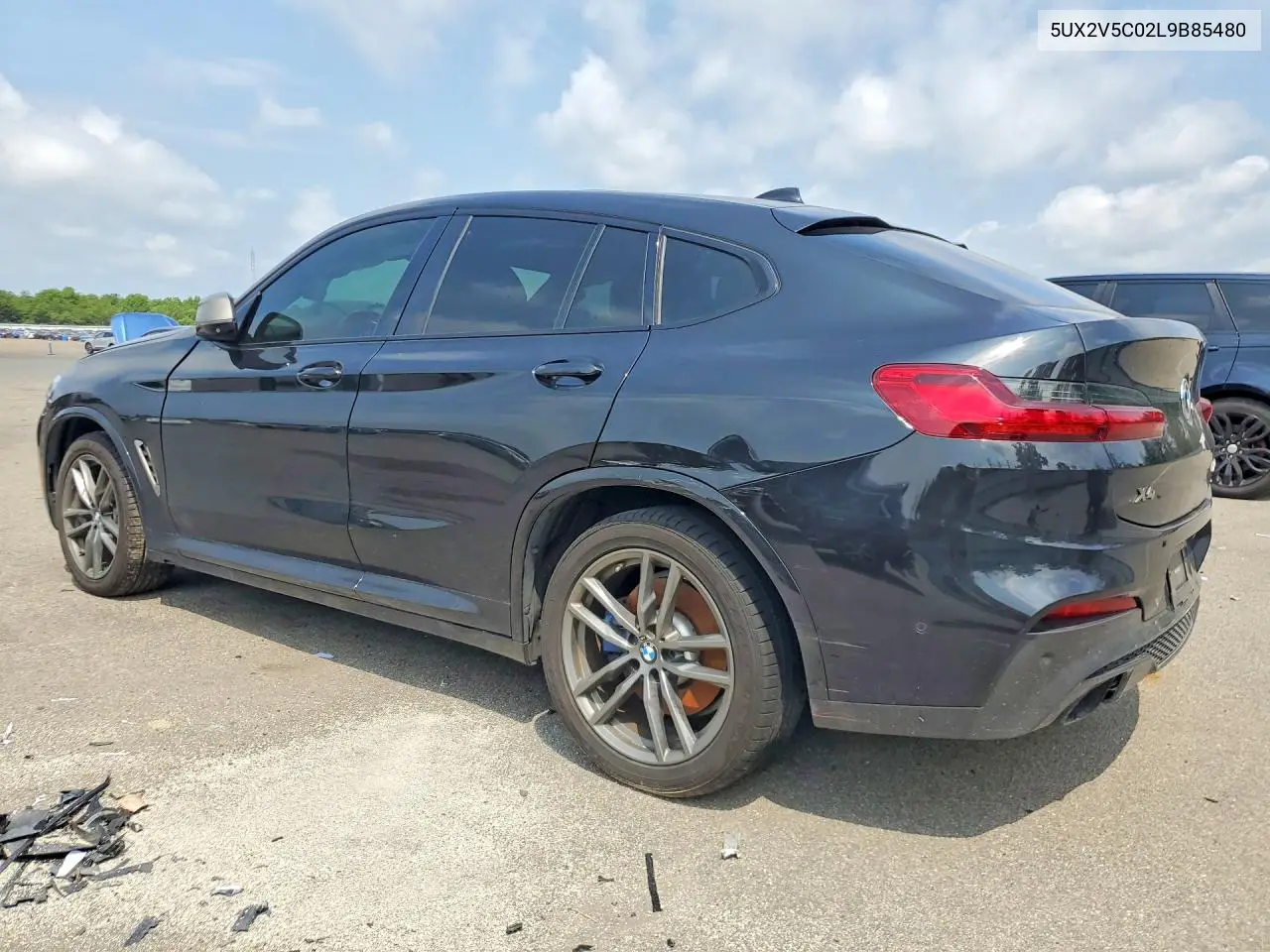 2020 BMW X4 xDrivem40I VIN: 5UX2V5C02L9B85480 Lot: 59315566