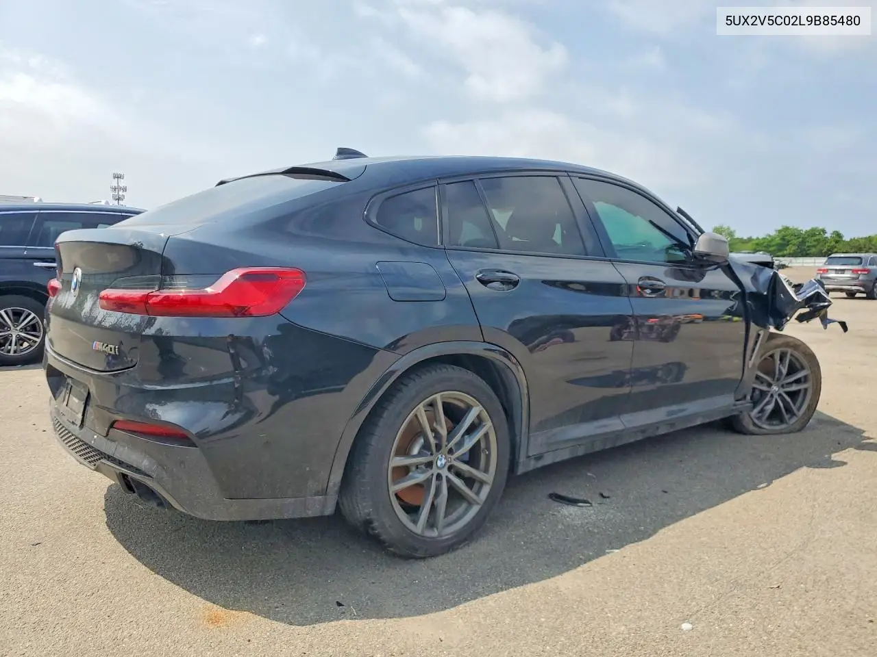 2020 BMW X4 xDrivem40I VIN: 5UX2V5C02L9B85480 Lot: 59315566