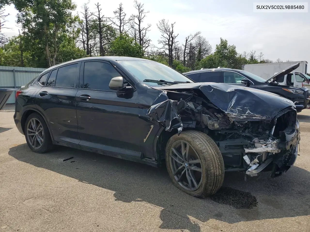 2020 BMW X4 xDrivem40I VIN: 5UX2V5C02L9B85480 Lot: 59315566