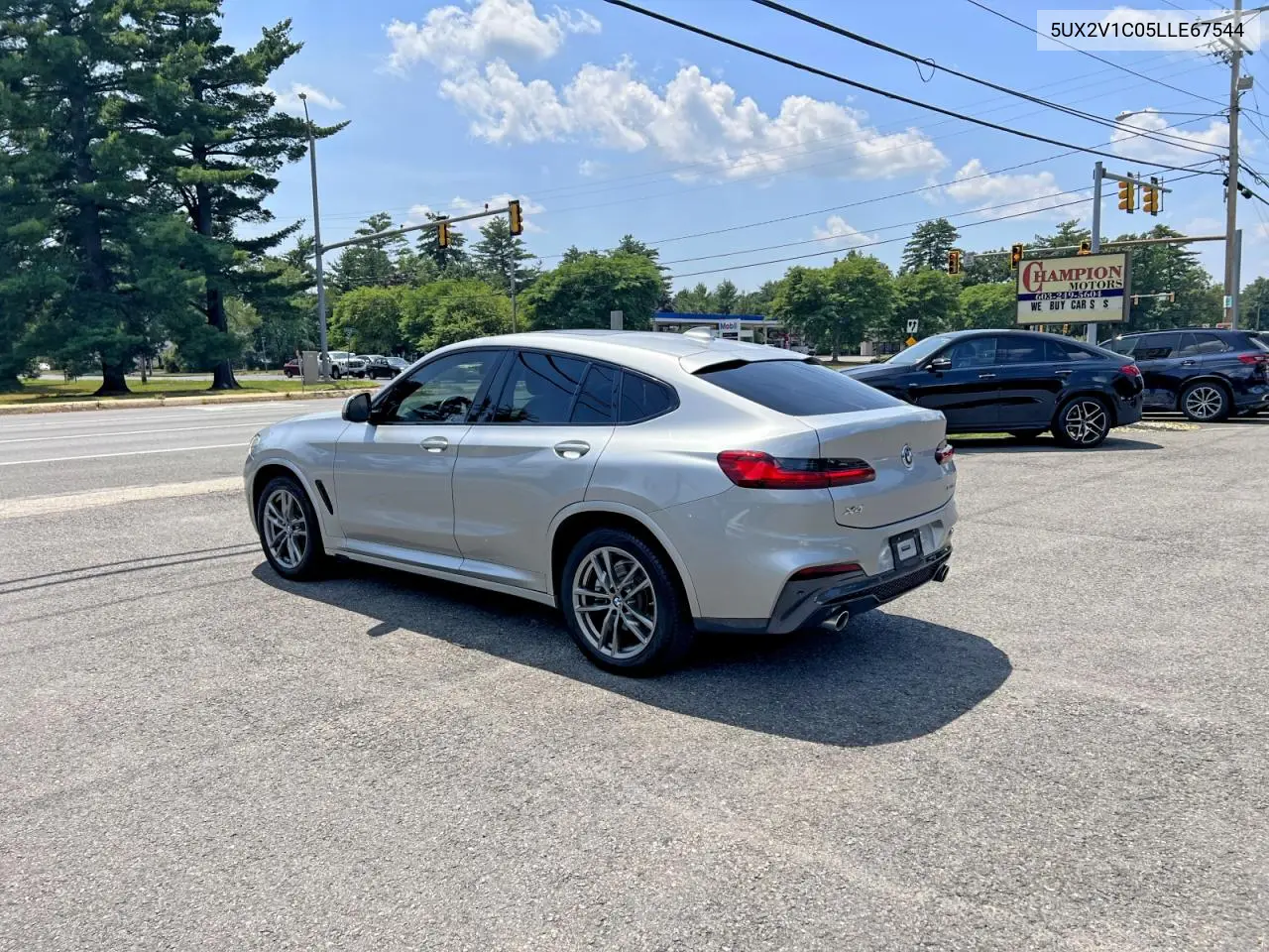 2020 BMW X4 xDrive30I VIN: 5UX2V1C05LLE67544 Lot: 60530476