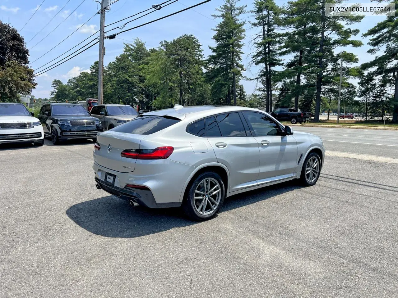 2020 BMW X4 xDrive30I VIN: 5UX2V1C05LLE67544 Lot: 60530476