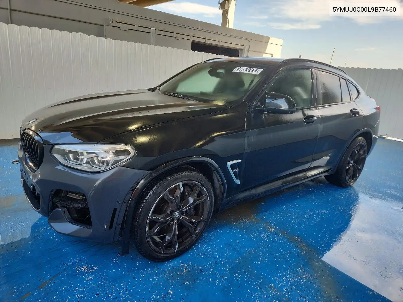 2020 BMW X4 M Competition VIN: 5YMUJ0C00L9B77460 Lot: 61738696