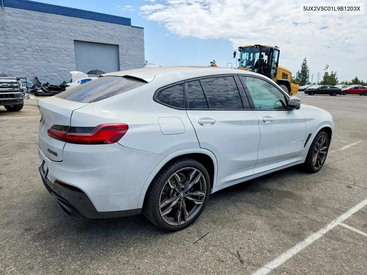 2020 BMW X4 xDrivem40I VIN: 5UX2V5C01L9B12035 Lot: 61856116