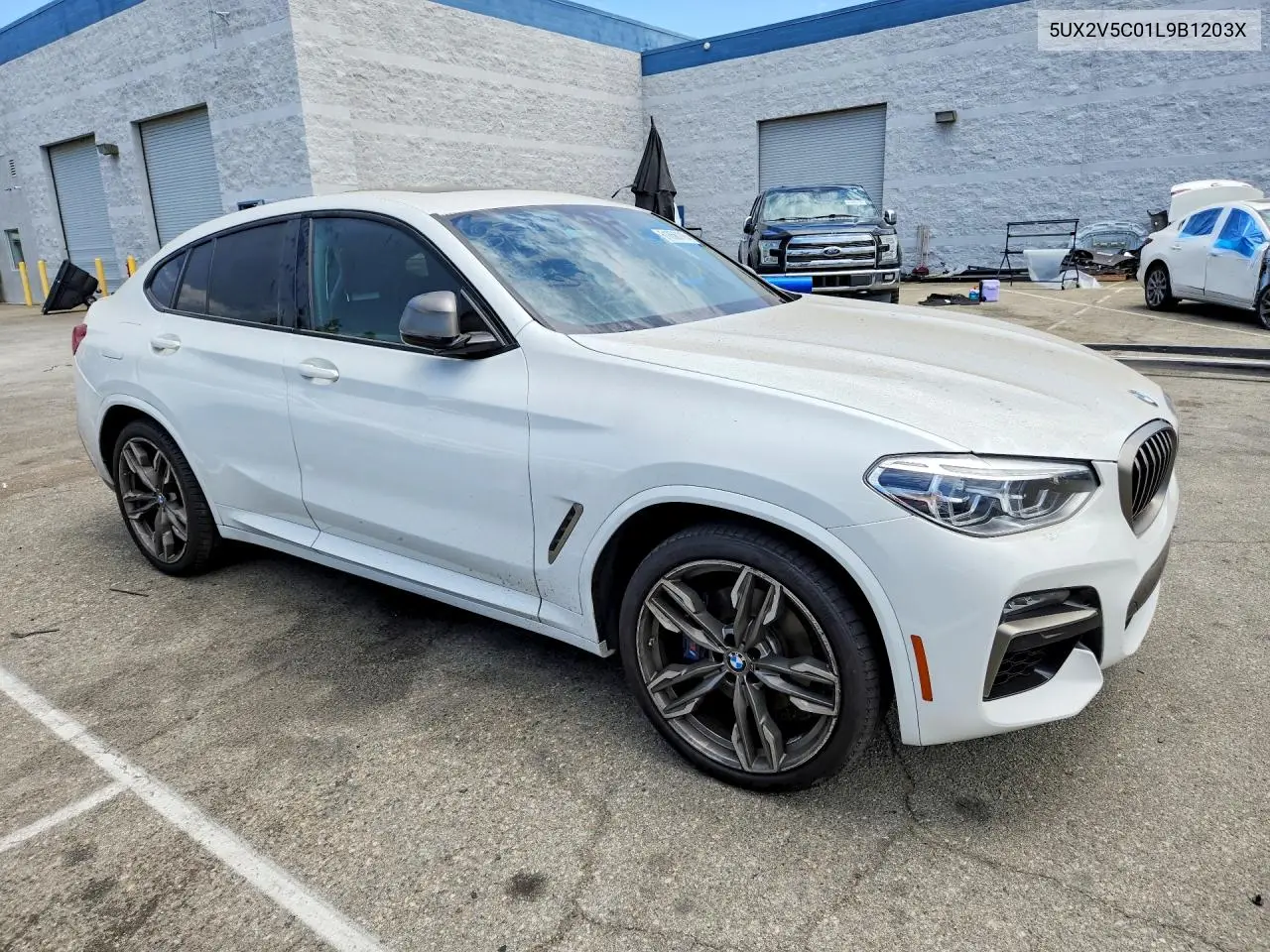 2020 BMW X4 xDrivem40I VIN: 5UX2V5C01L9B12035 Lot: 61856116