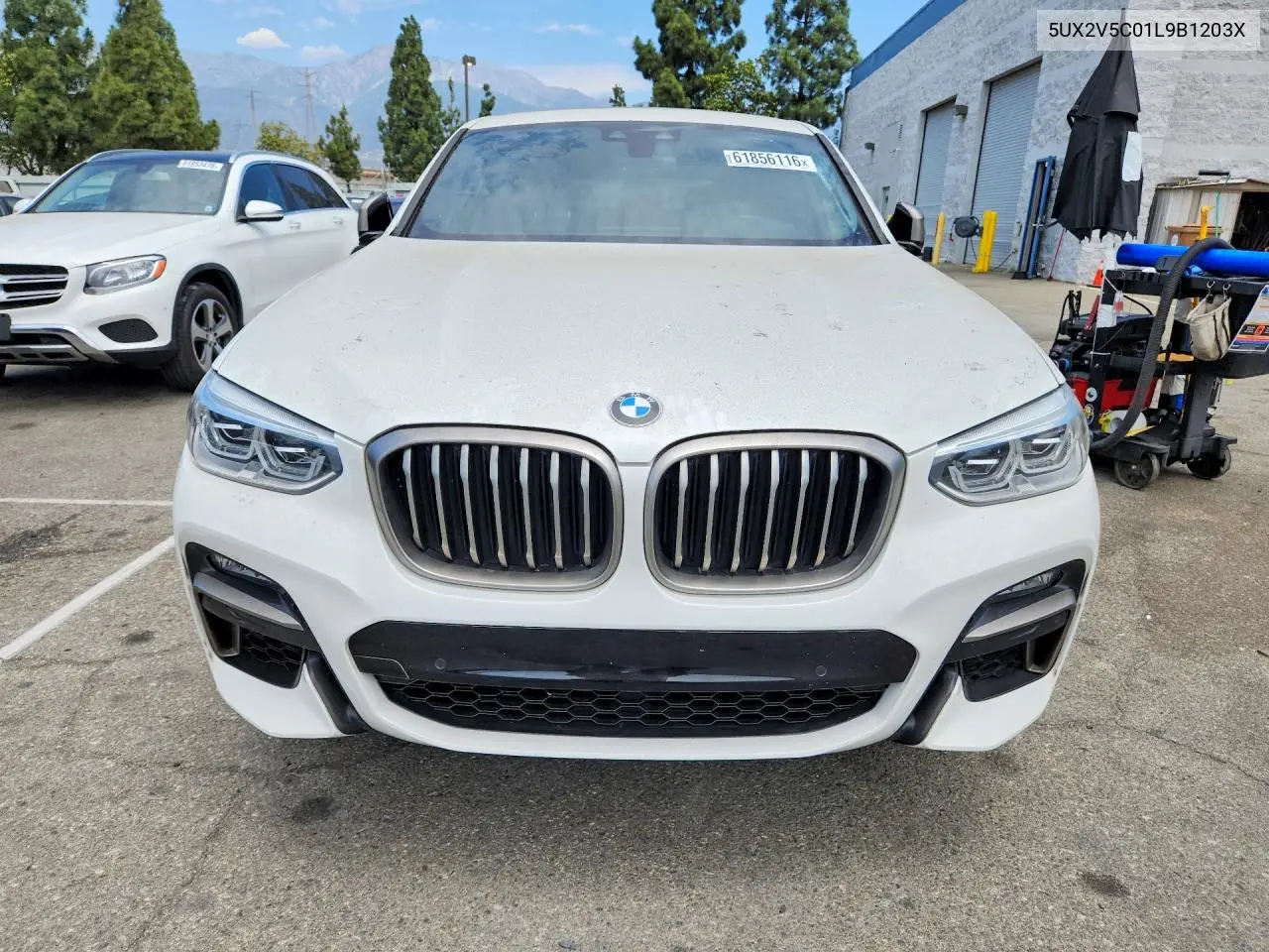 2020 BMW X4 xDrivem40I VIN: 5UX2V5C01L9B12035 Lot: 61856116