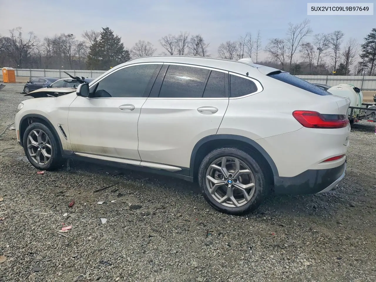 2020 BMW X4 xDrive30I VIN: 5UX2V1C09L9B97649 Lot: 78764395