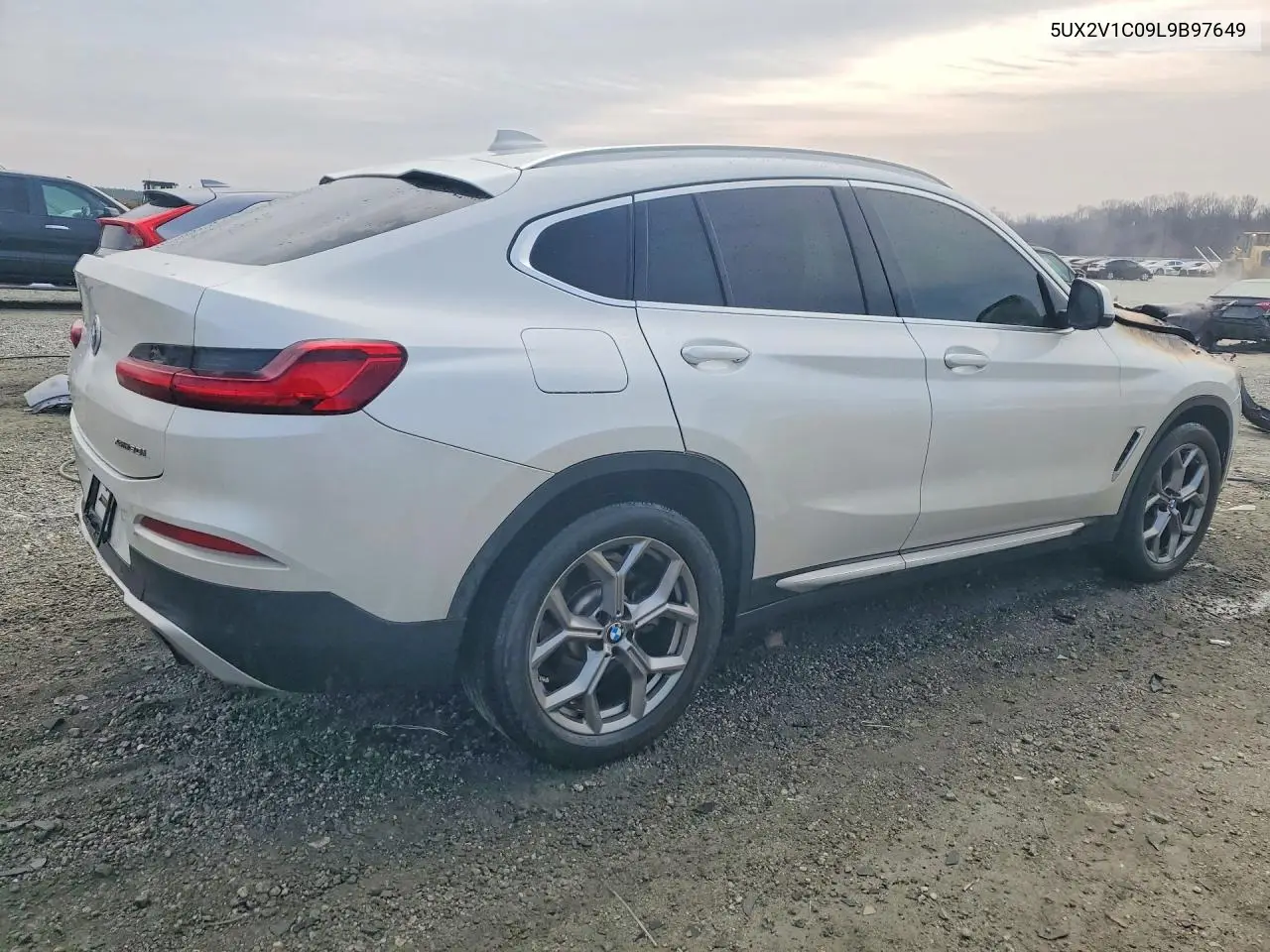 2020 BMW X4 xDrive30I VIN: 5UX2V1C09L9B97649 Lot: 78764395