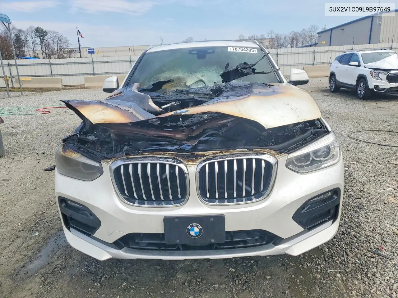 2020 BMW X4 xDrive30I VIN: 5UX2V1C09L9B97649 Lot: 78764395
