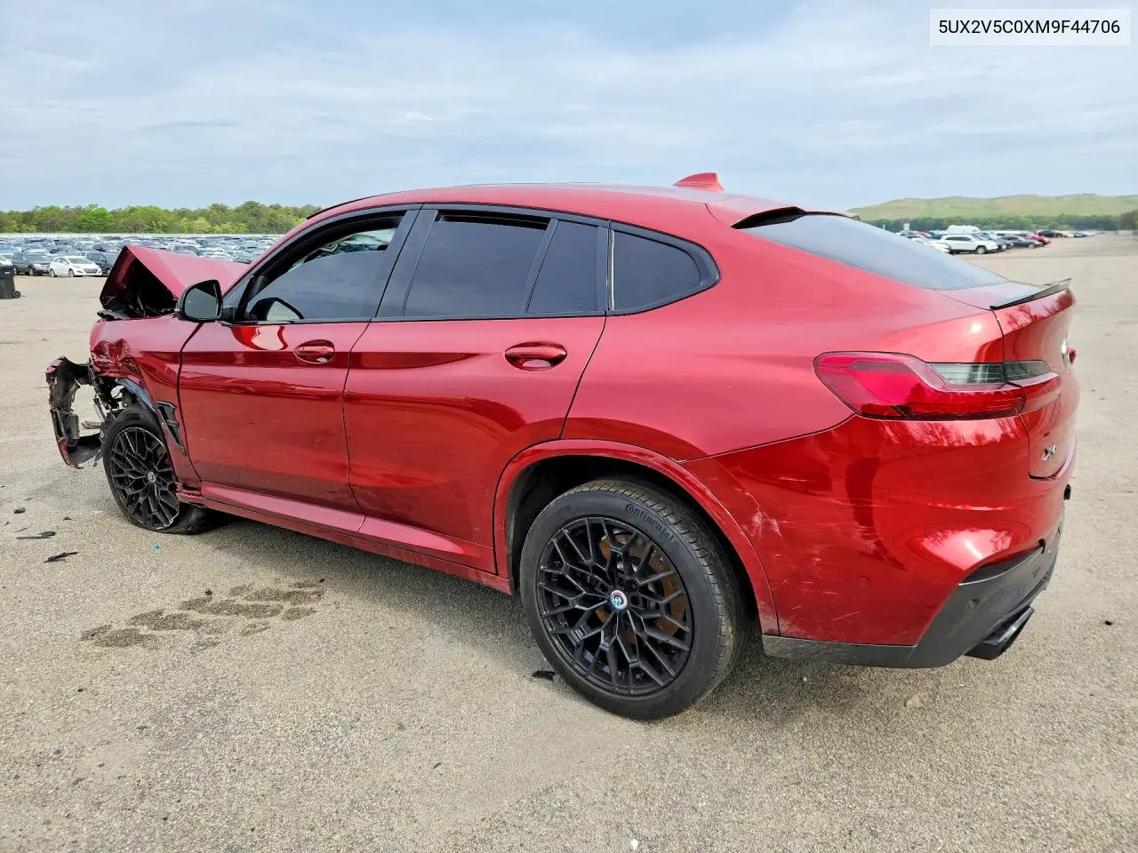 2021 BMW X4 xDrivem40I VIN: 5UX2V5C0XM9F44706 Lot: 53459696