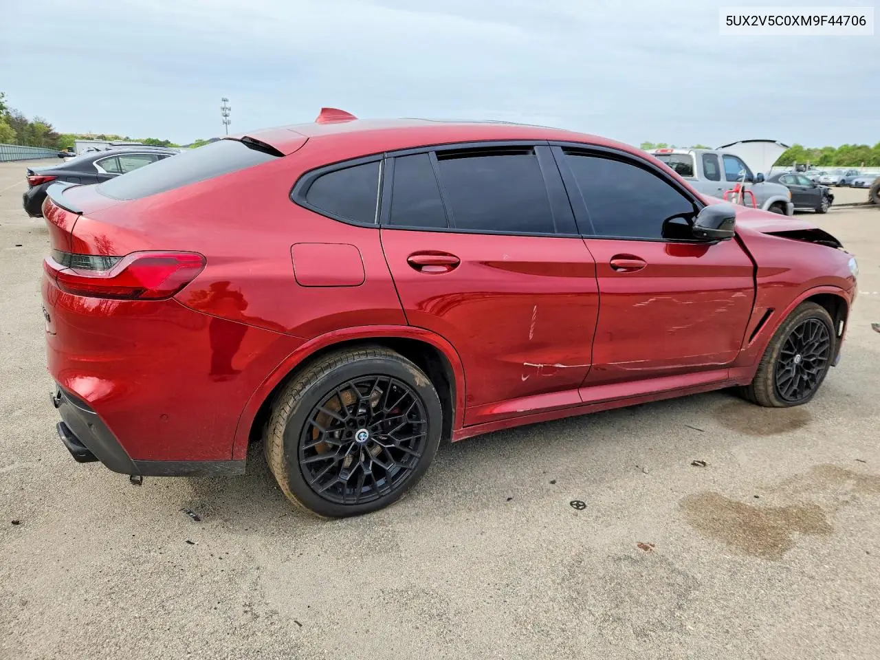 2021 BMW X4 xDrivem40I VIN: 5UX2V5C0XM9F44706 Lot: 53459696